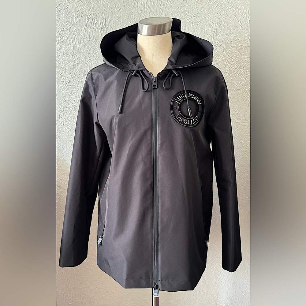 NWT Burberry Black Women's Jacket Size 4 US